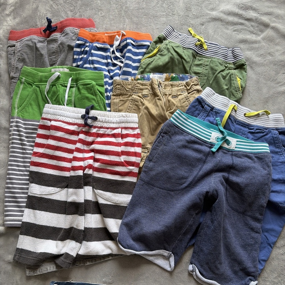Lot Of 8 Mini Boden Shorts & Pants Boys Sz 9Y Youth